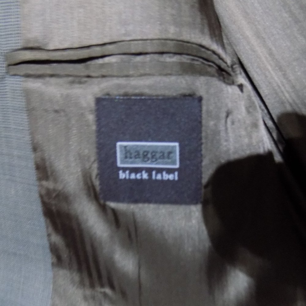 Haggar Black Label Sport Coat Size 42S - Picture 4 of 6